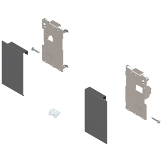 LEGRABOX front fixing set M