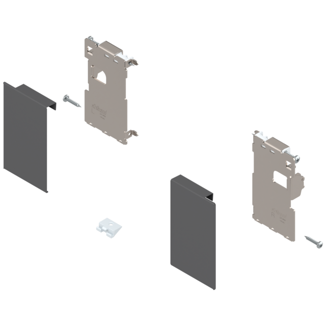 LEGRABOX front fixing set M
