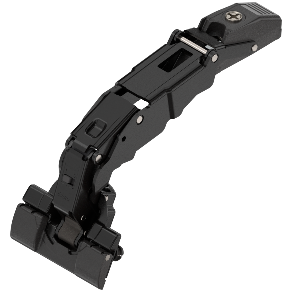 CLIP top BLUMOTION wide angle hinge for zero protrusion 155°