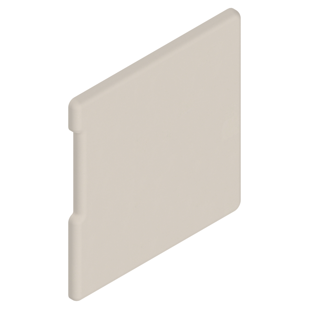 METABOX cover cap, plain , RAL 9001 cream