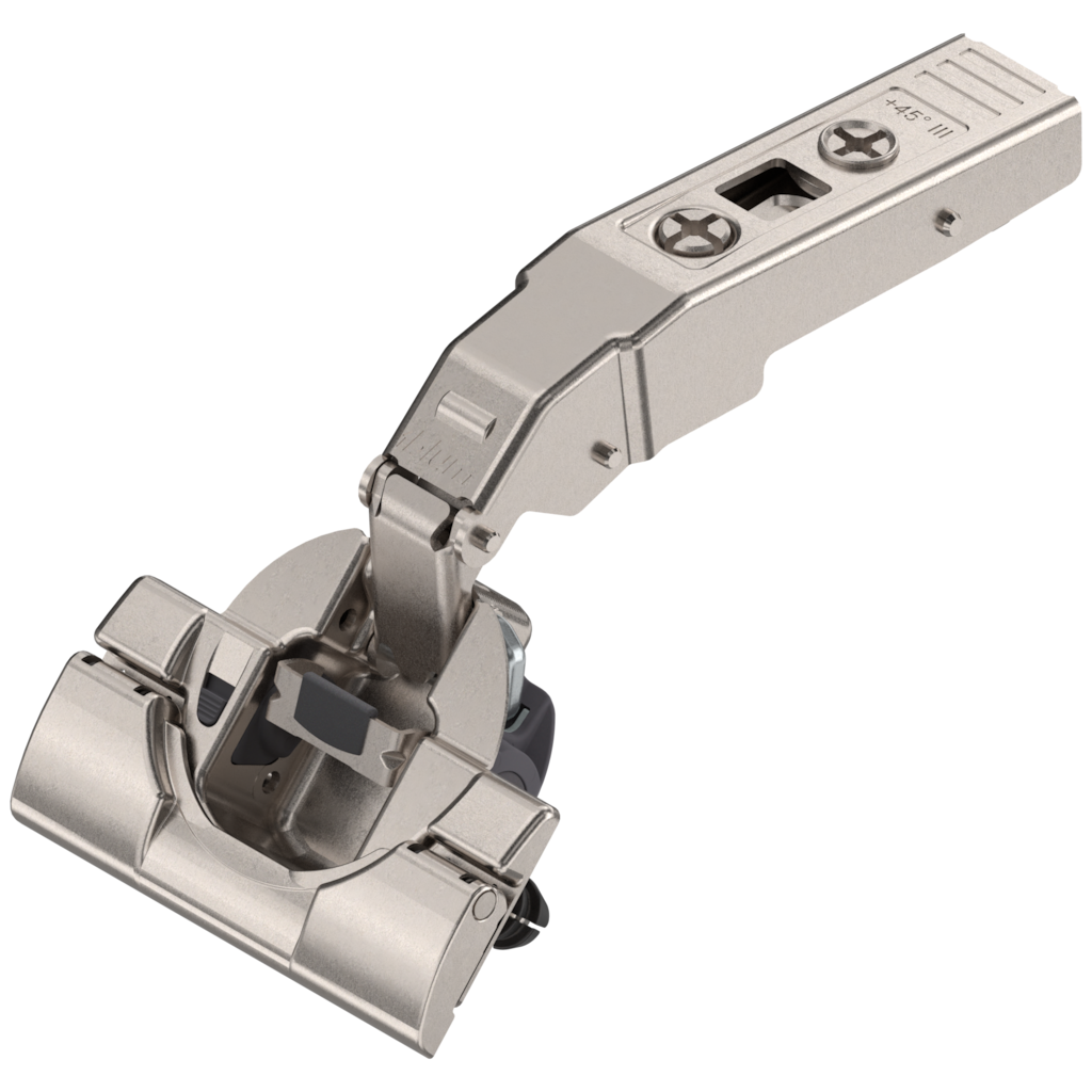 CLIP top BLUMOTION angled hinge cabinet angle 45°