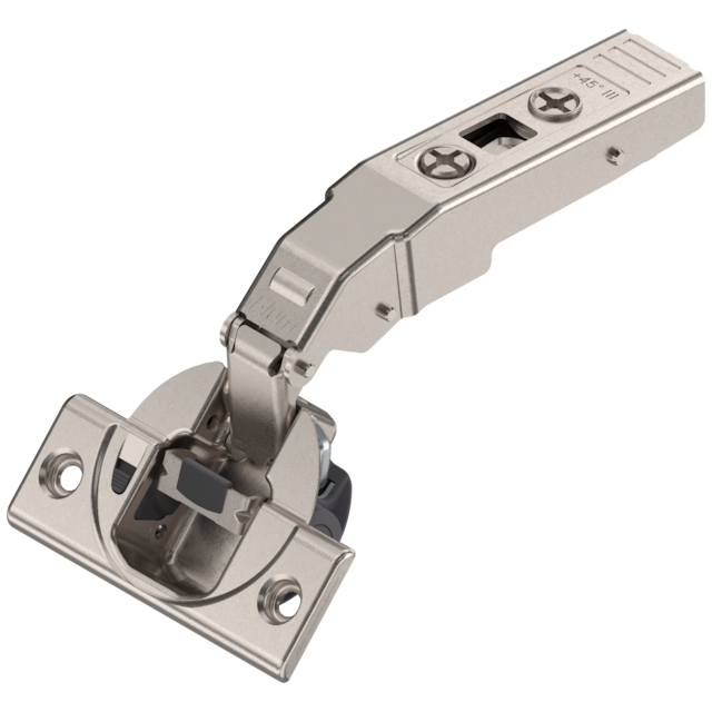 CLIP top BLUMOTION angled hinge cabinet angle 45°