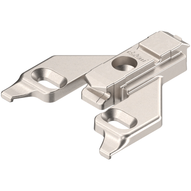 CLIP mounting plate cruciform at front 