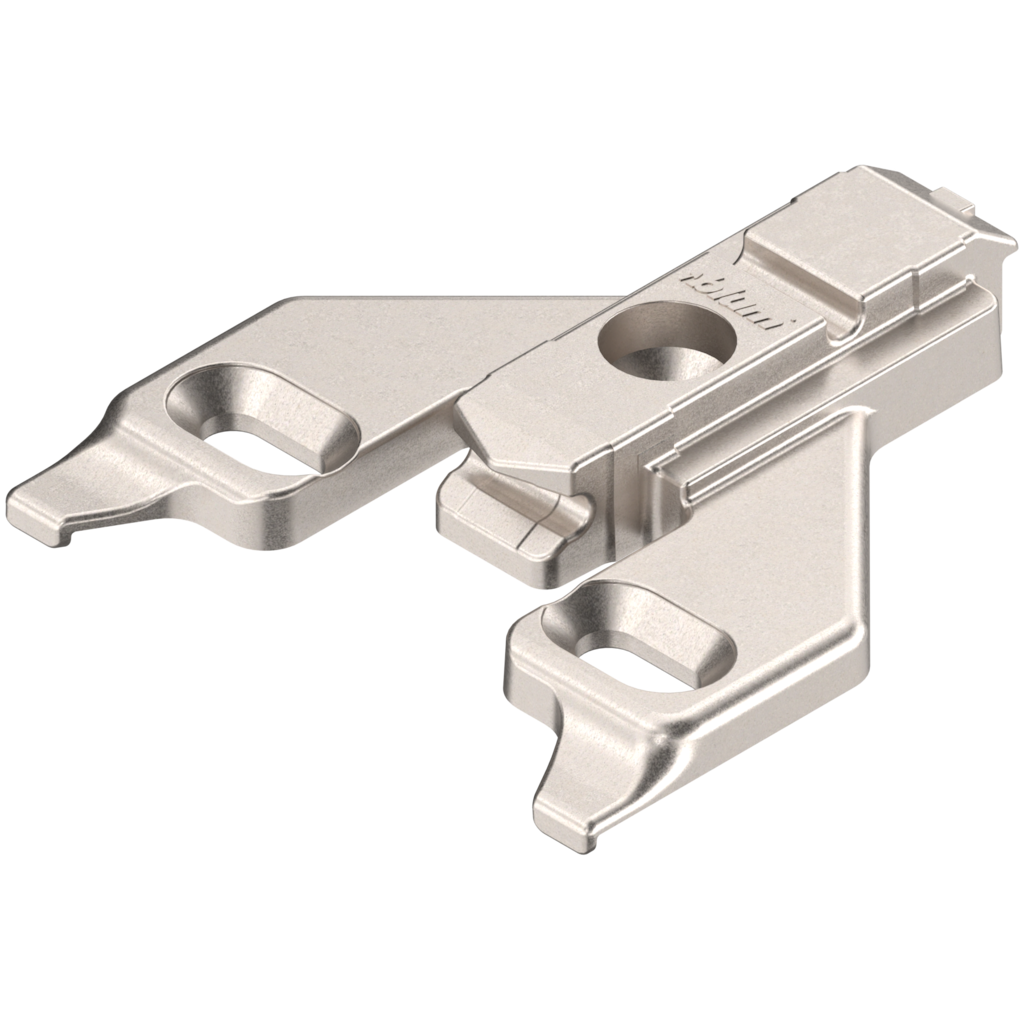 CLIP mounting plate cruciform at front 