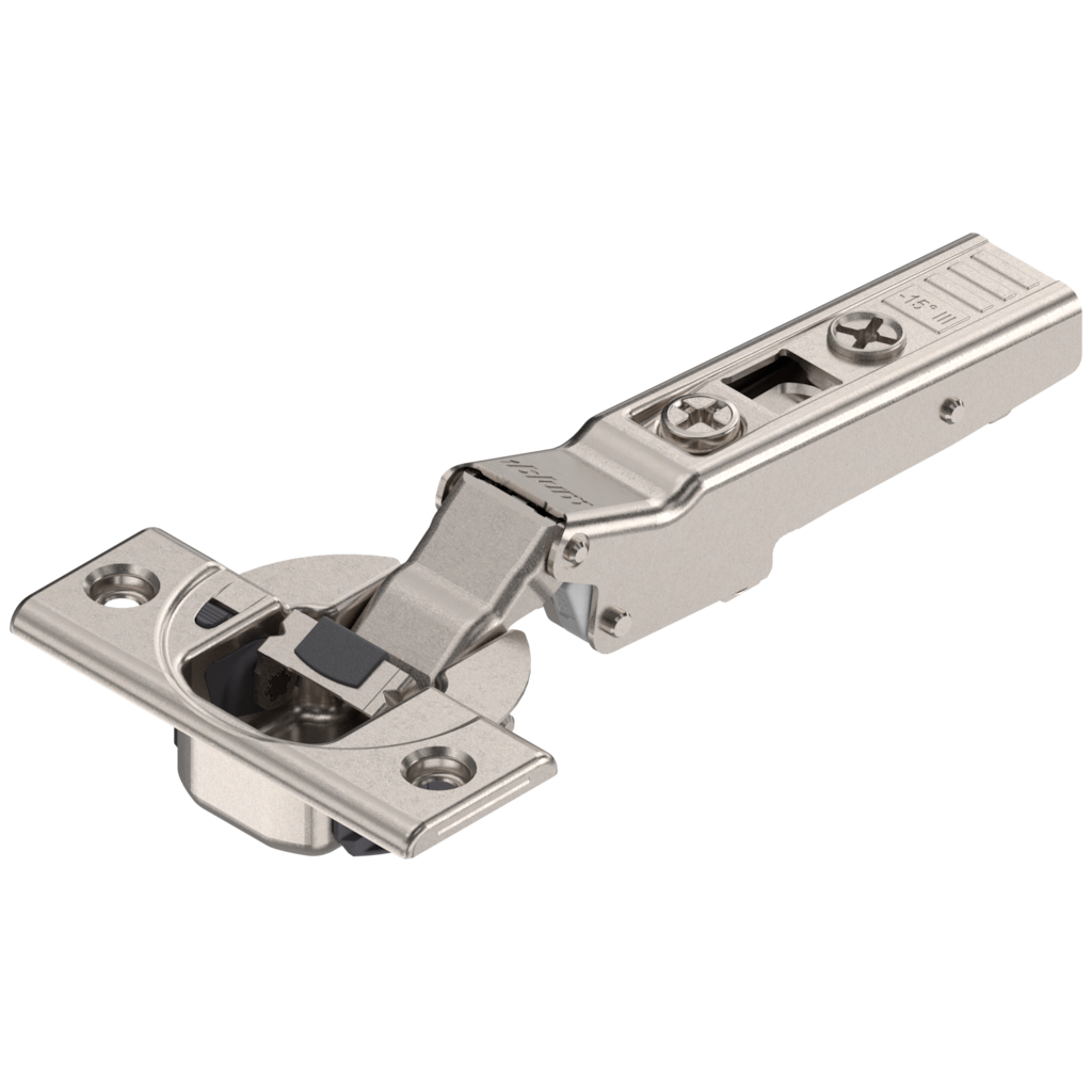 CLIP top BLUMOTION angled hinge cabinet angle -15°