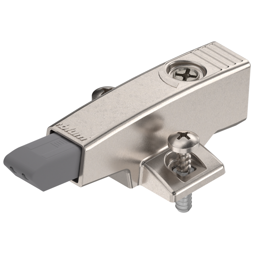 BLUMOTION retrofit part with EXPANDO split dowels