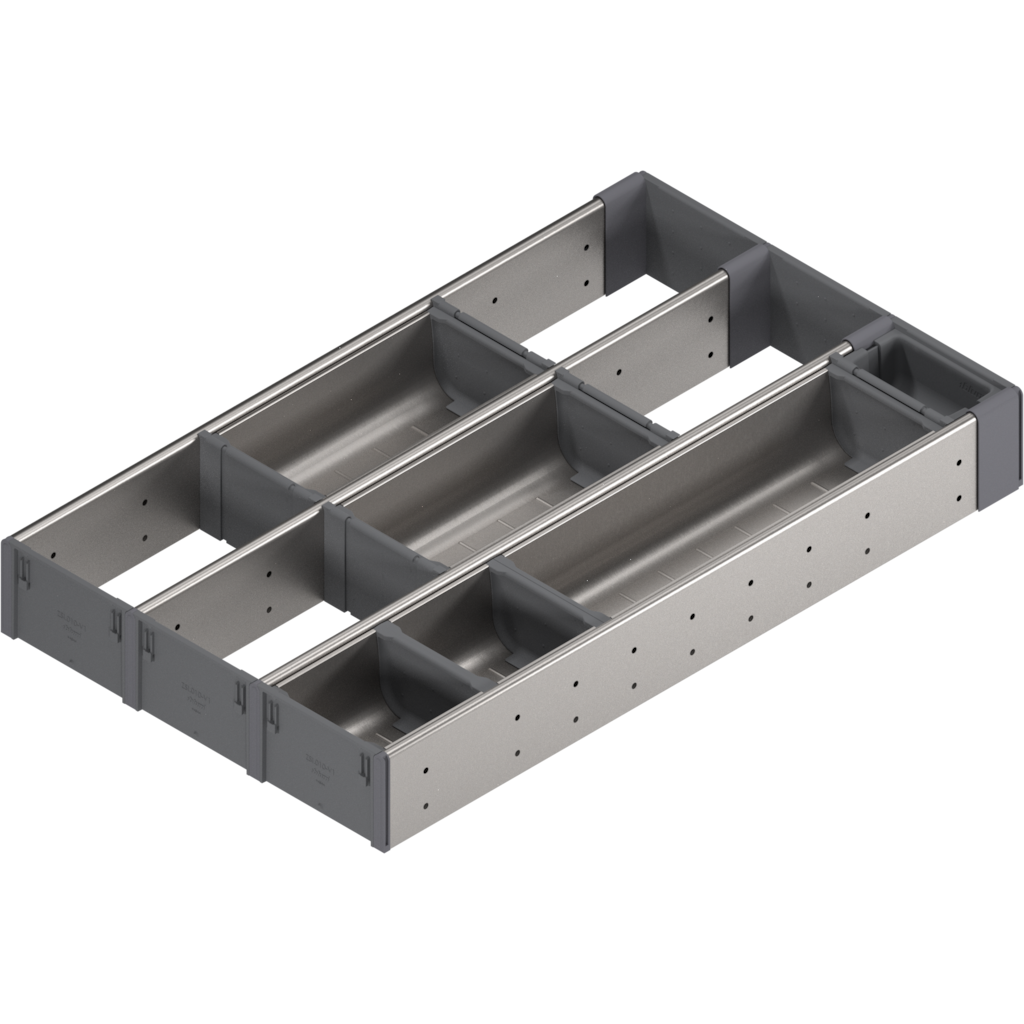 ORGA-LINE combi divider height 65.5 mm, NL = 533 - 650 mm