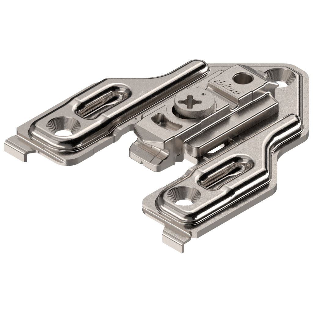 CLIP mounting plate cruciform at front 