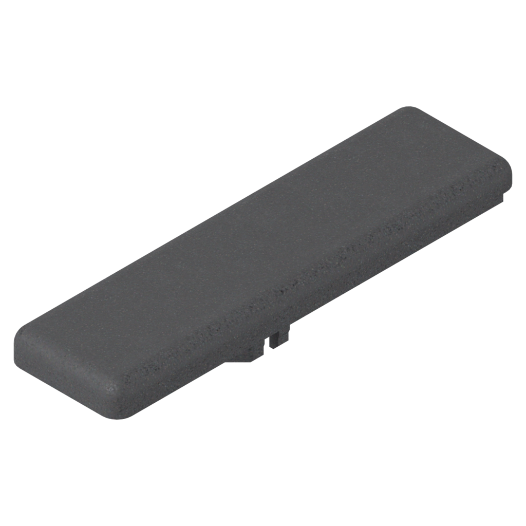 Hinge arm cover cap, plain 