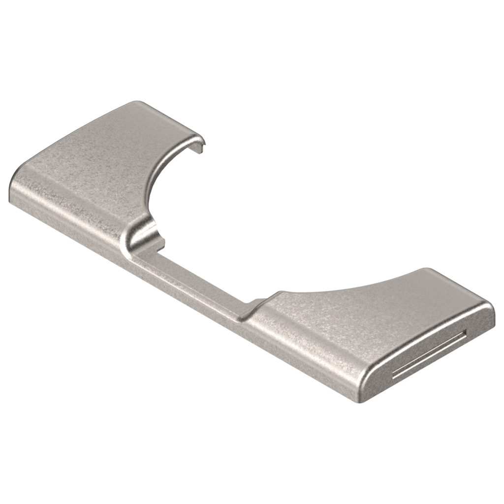 Hinge boss cover cap, plain