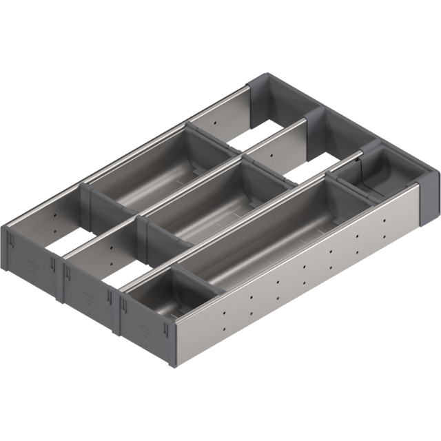 ORGA-LINE combi divider height 65.5 mm, NL = 500 - 650 mm
