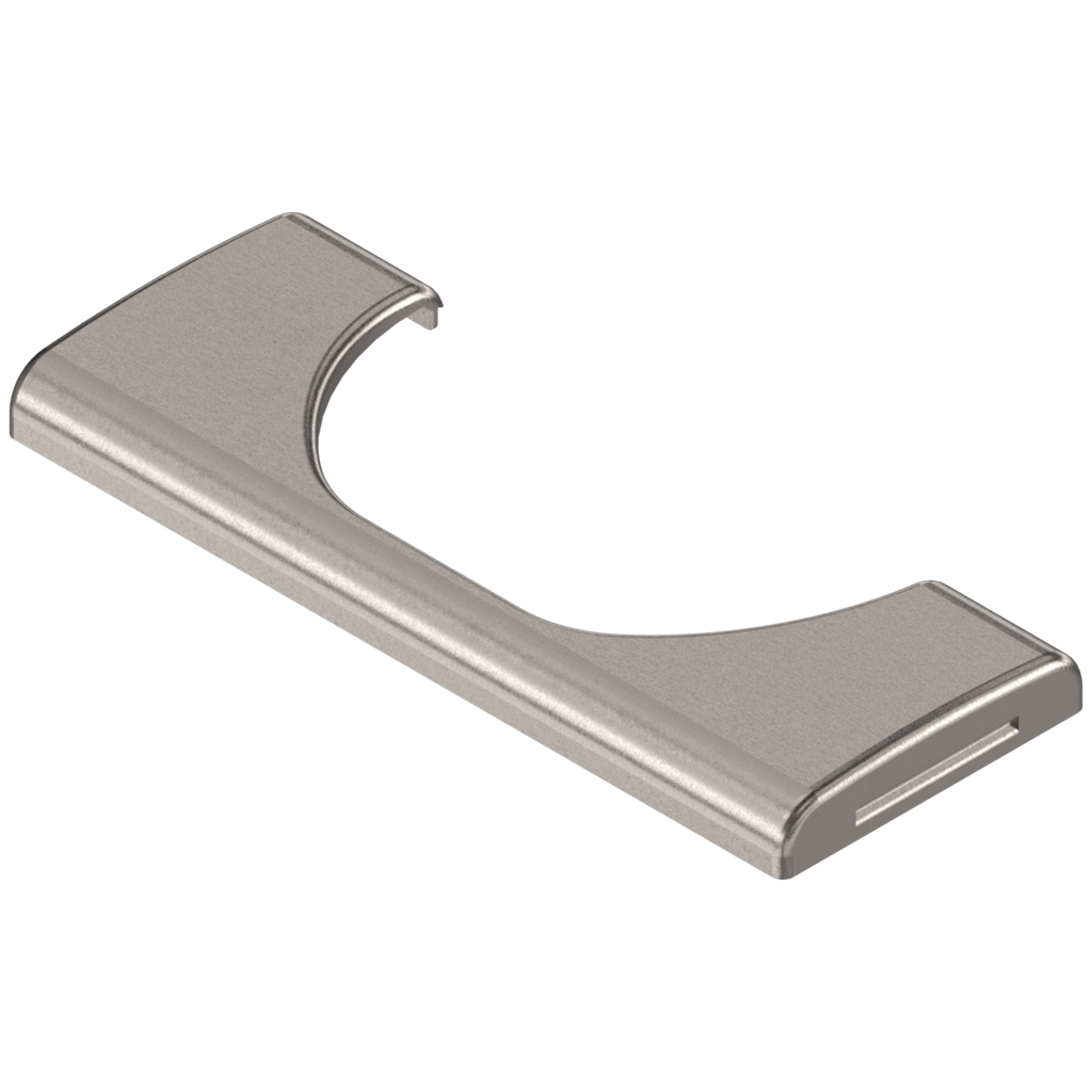 Hinge boss cover cap, plain