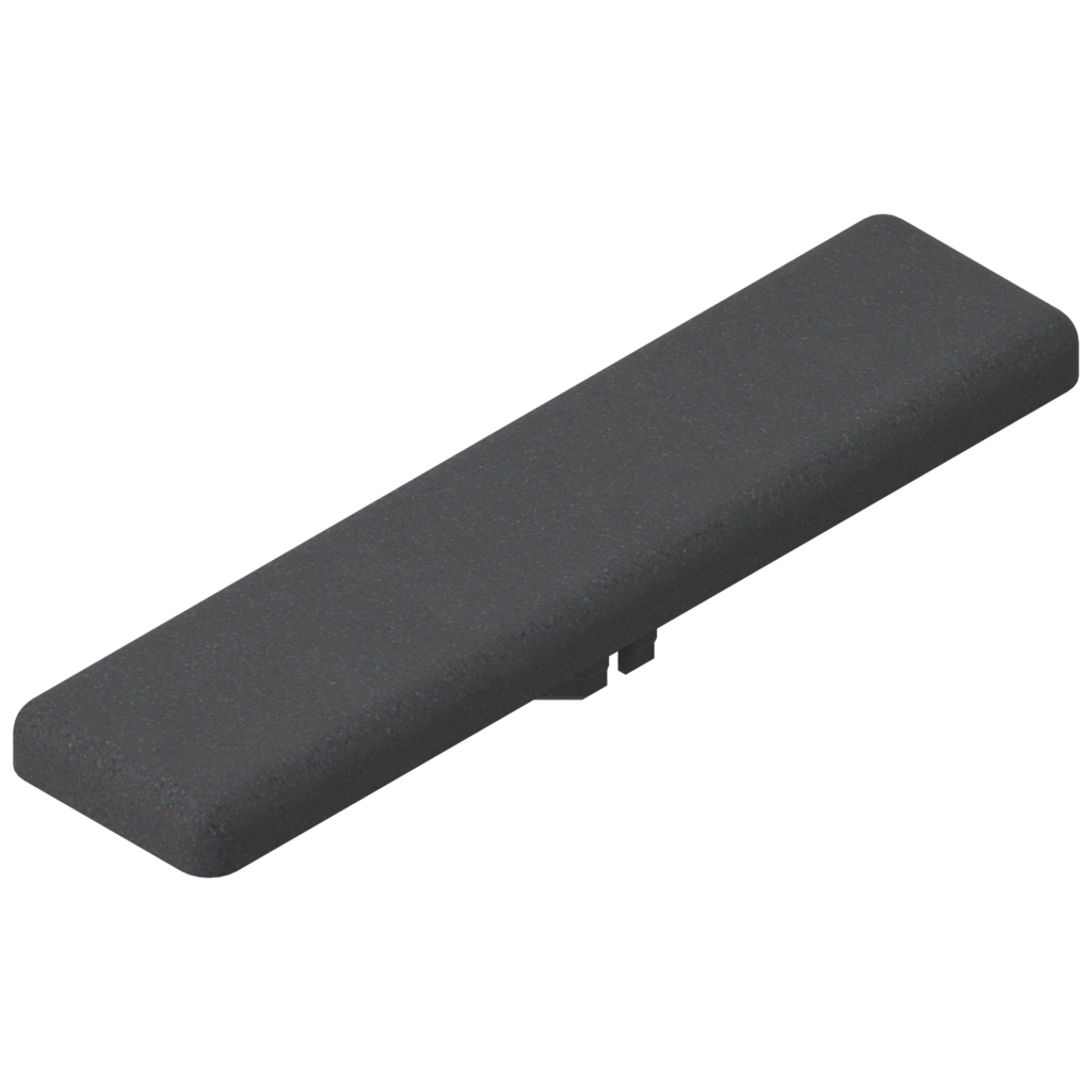 Hinge arm cover cap, plain 