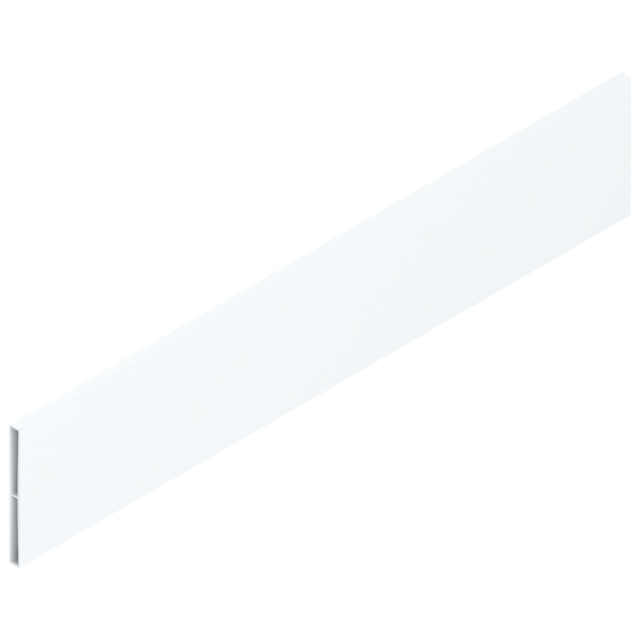 TANDEMBOX antaro design element side mounted silk white, logo plain 