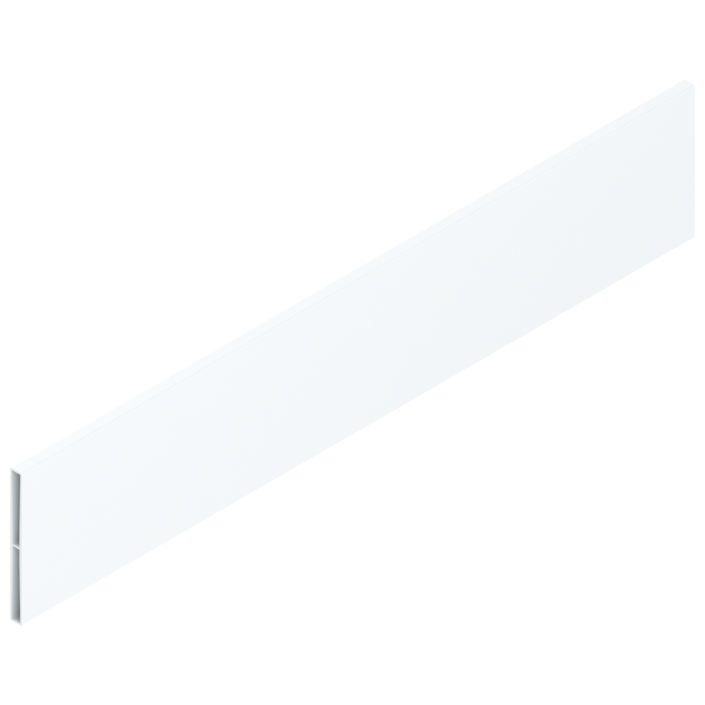 TANDEMBOX antaro design element side mounted silk white, logo plain 