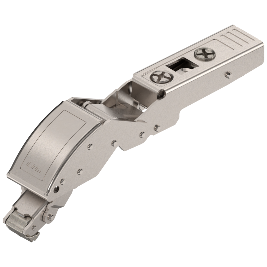 CLIP top glass door hinge CRISTALLO 125°