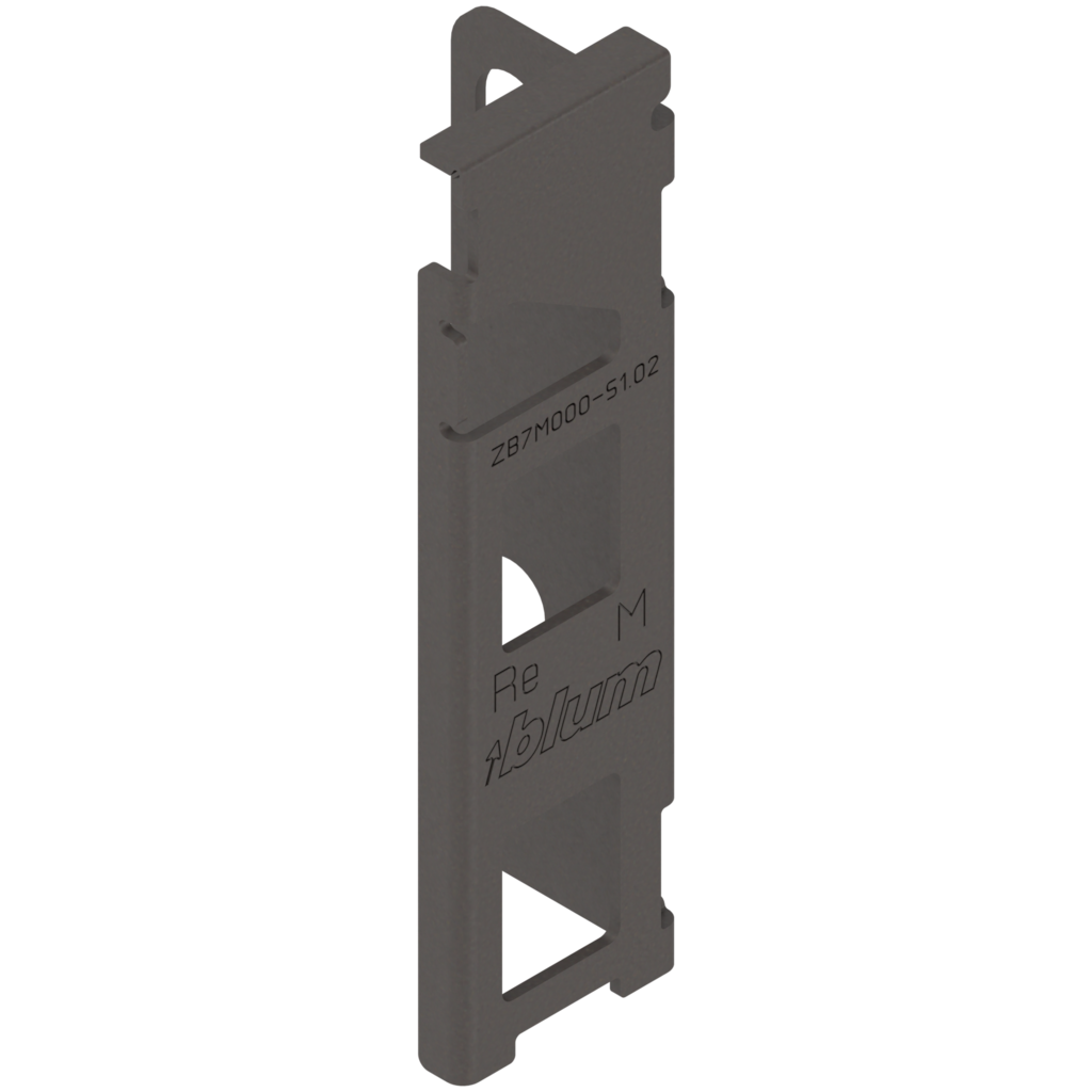 LEGRABOX chipboard back fixing M
