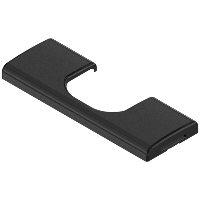 Hinge boss cover cap, plain
