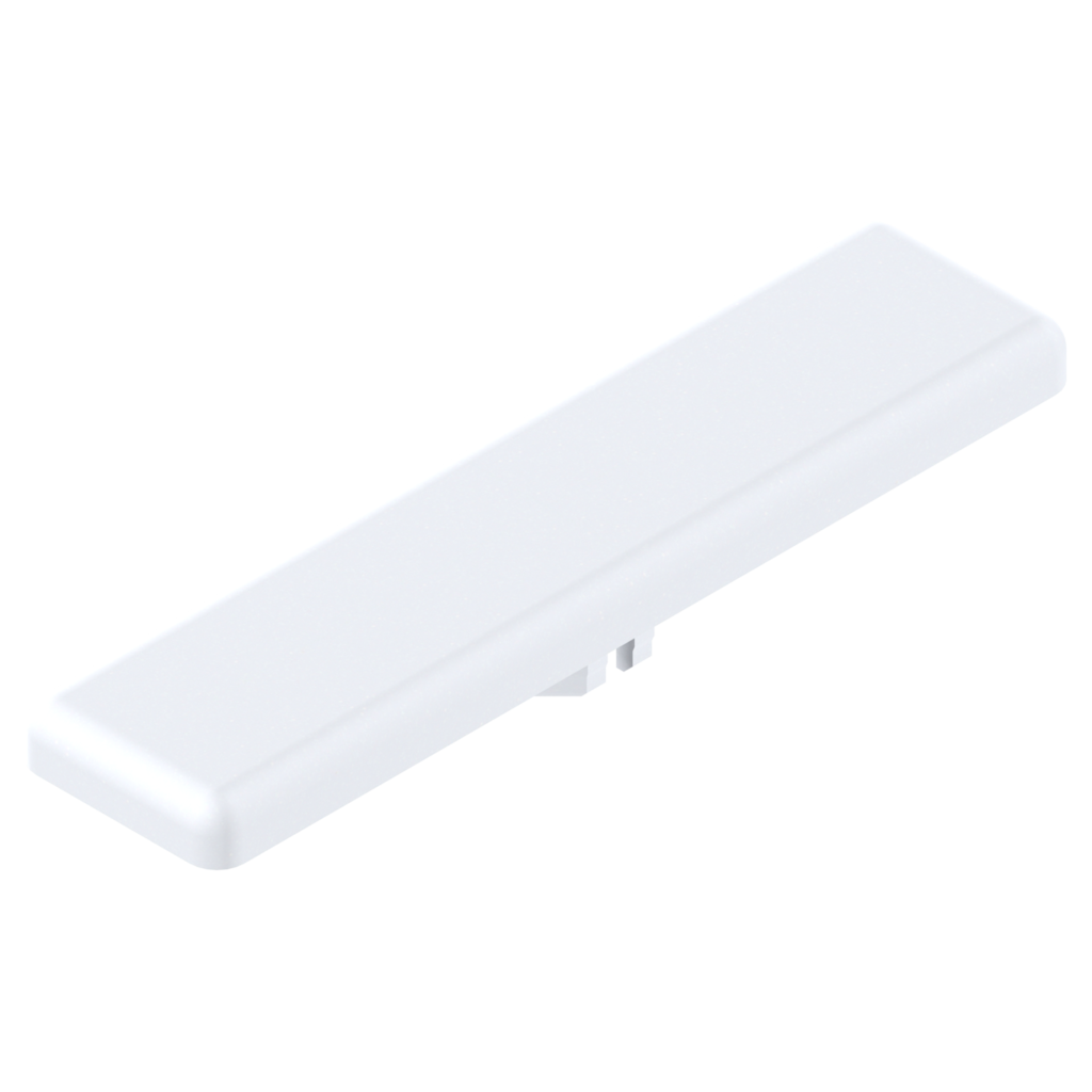 Hinge arm cover cap, plain 
