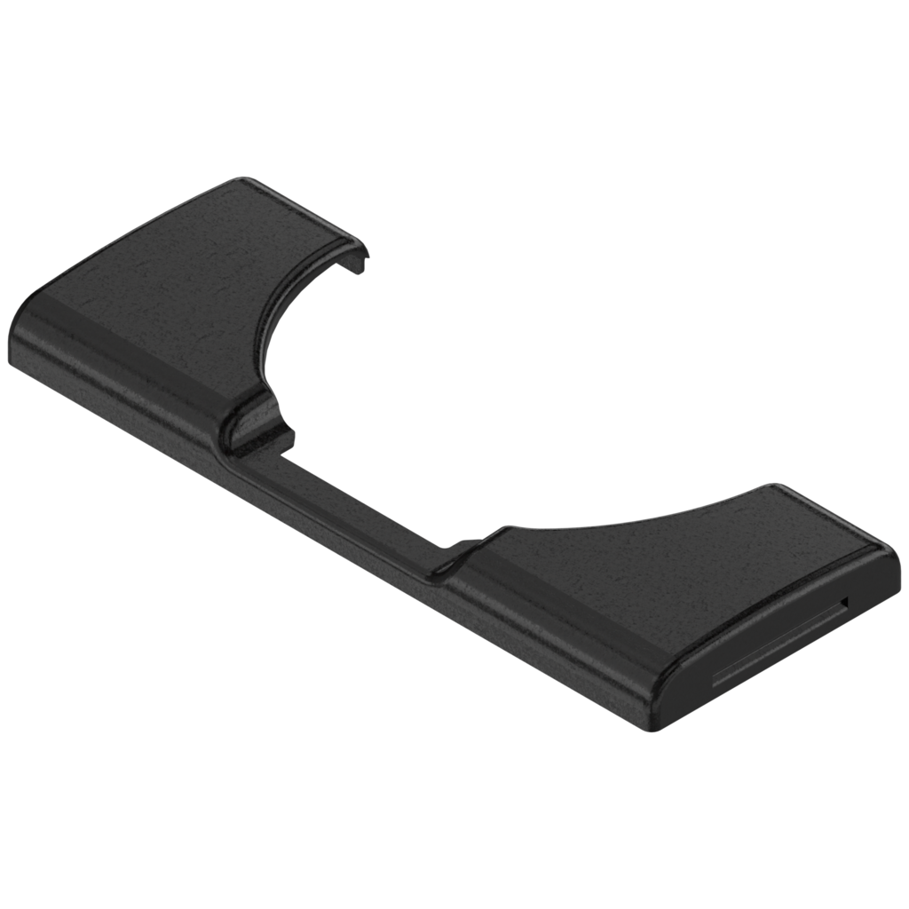 Hinge boss cover cap, plain