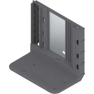 SERVO-DRIVE attachment bracket suitable for quantity of drive units 2
