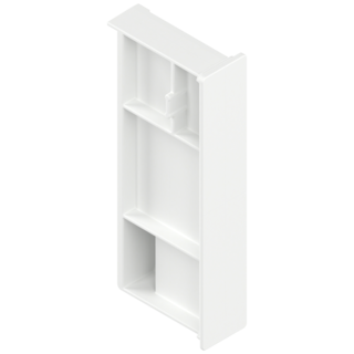 LEGRABOX gap compensation for low design element for insertion