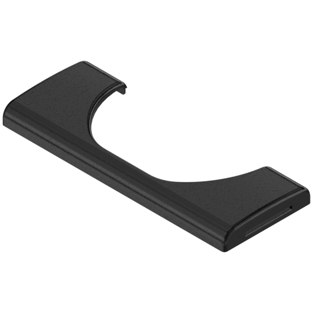 Hinge boss cover cap, plain
