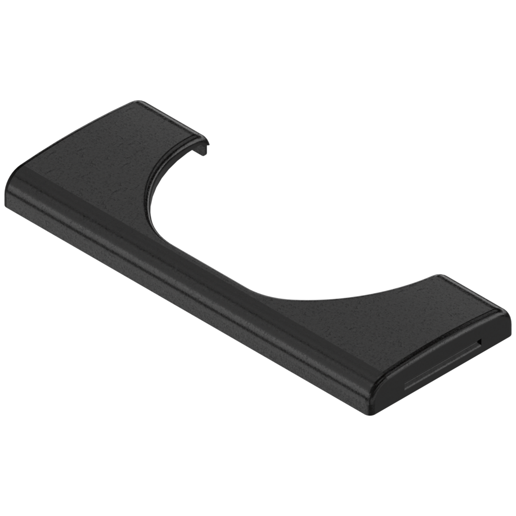 Hinge boss cover cap, plain