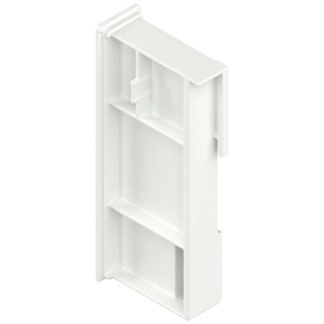 LEGRABOX gap compensation for low design element for insertion