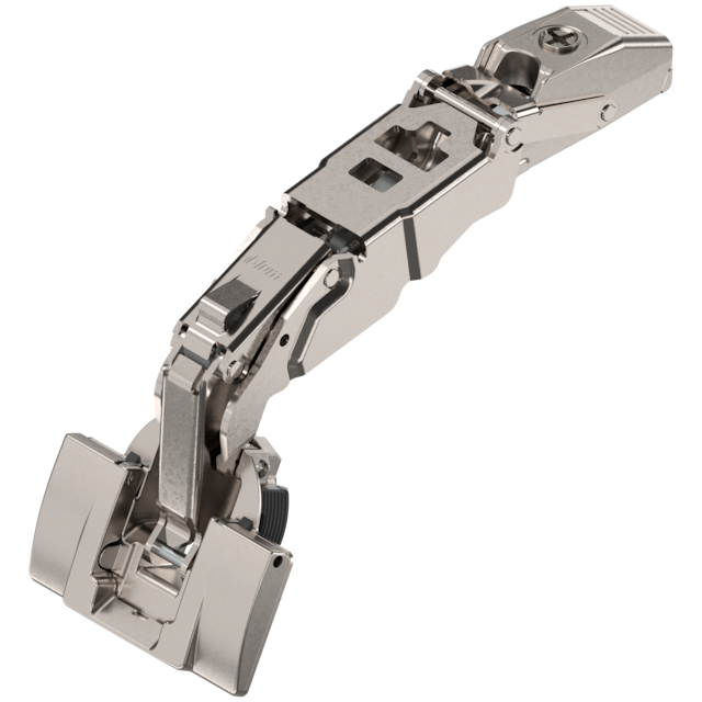 CLIP top wide angle hinge for zero protrusion 155°