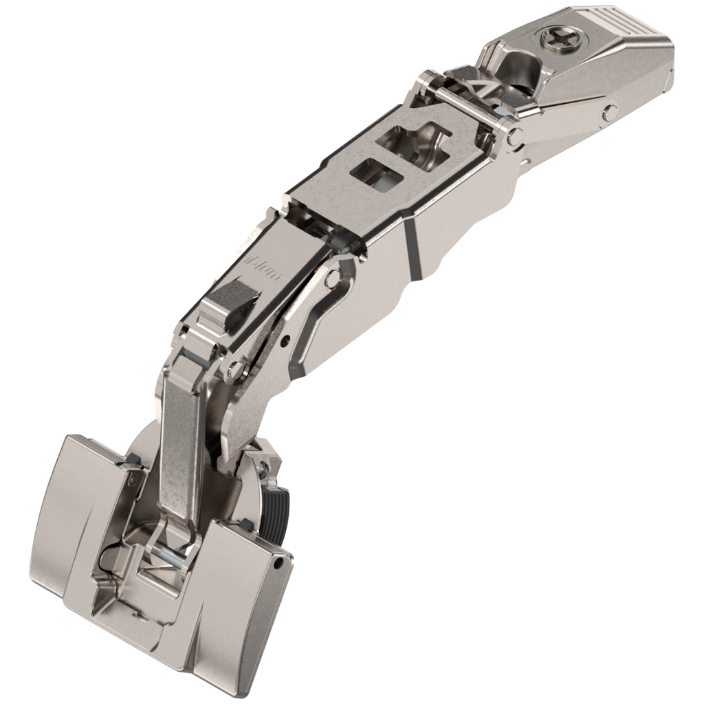 CLIP top wide angle hinge for zero protrusion 155°