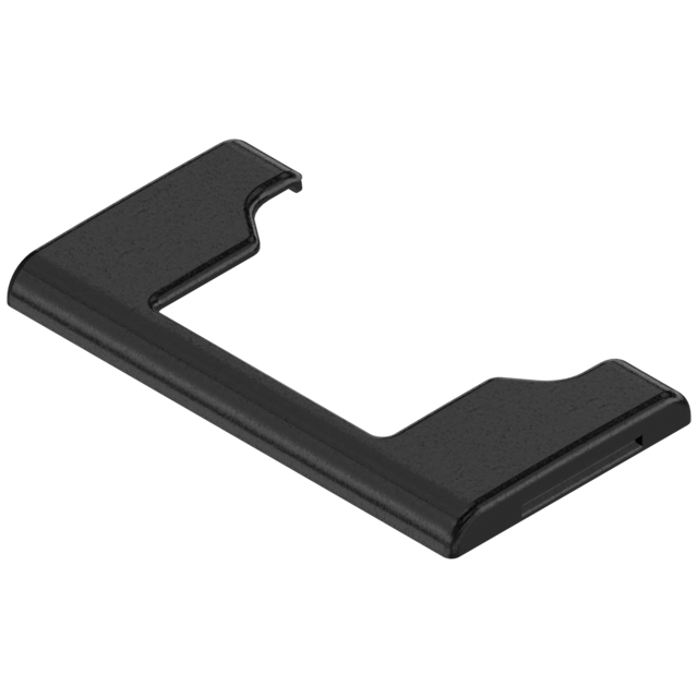 Hinge boss cover cap, plain