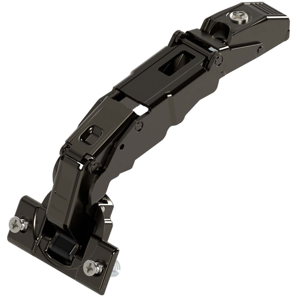 CLIP top wide angle hinge for zero protrusion 155°