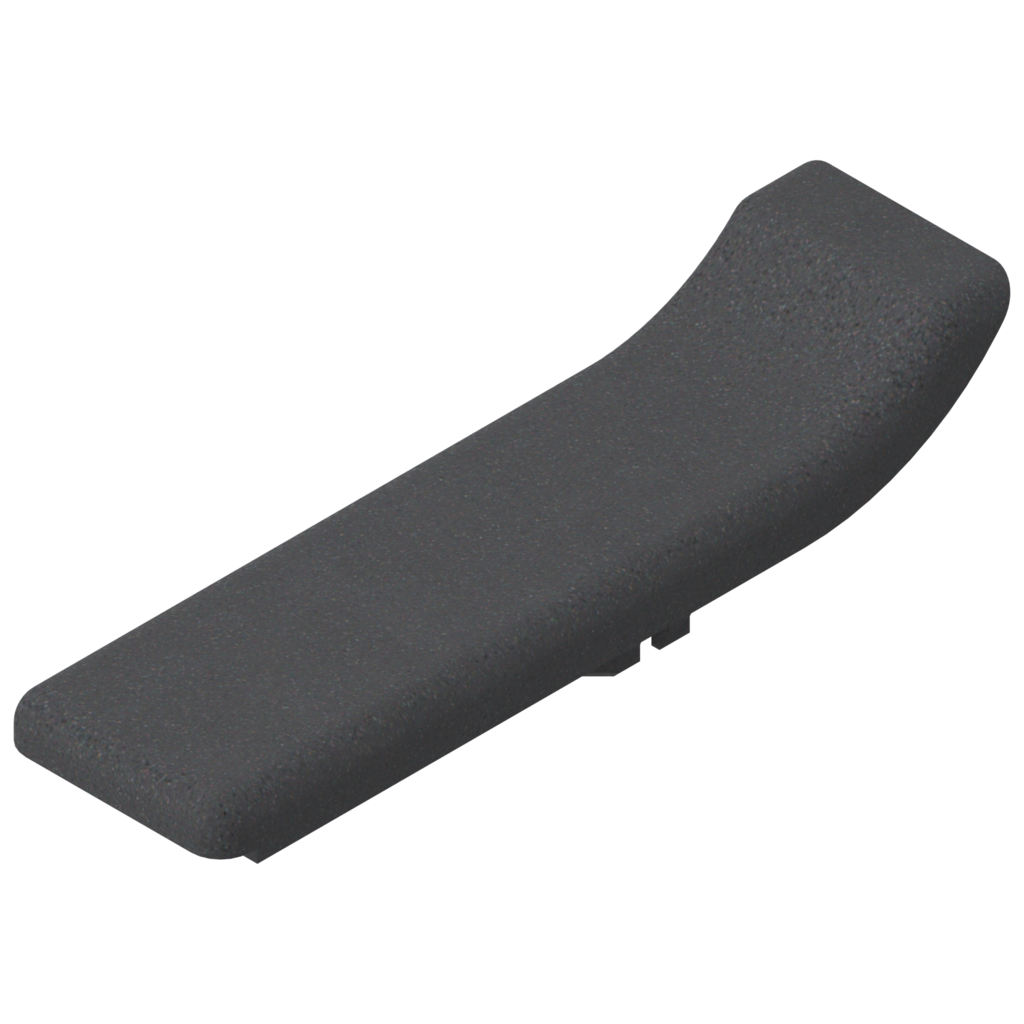 Hinge arm cover cap, plain 