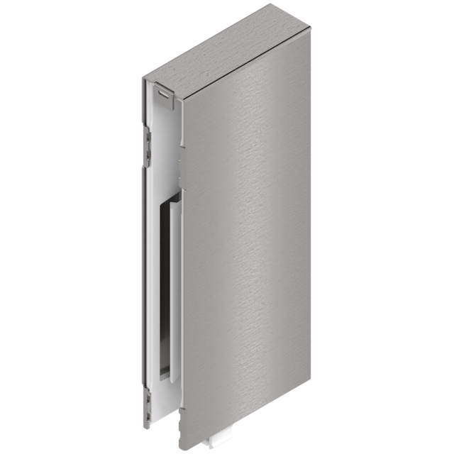 TANDEMBOX intivo BOXCOVER D front left/right anti-fingerprint stainless steel