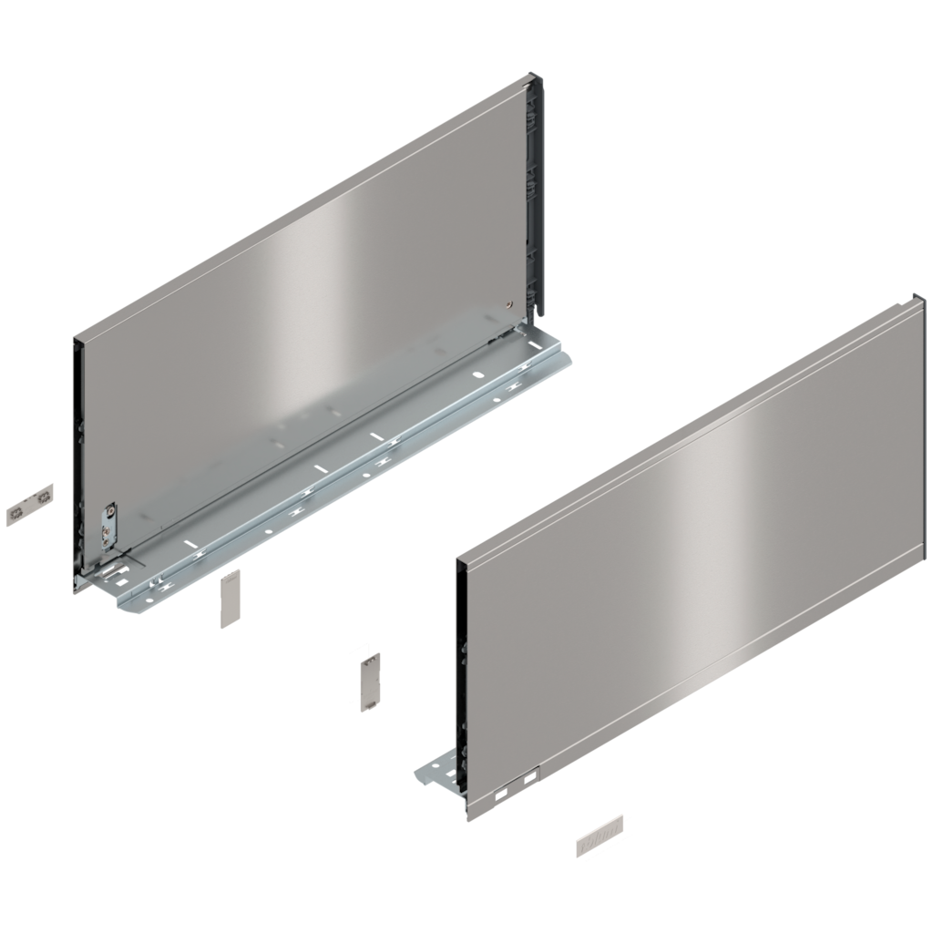 LEGRABOX pure drawer side set height F