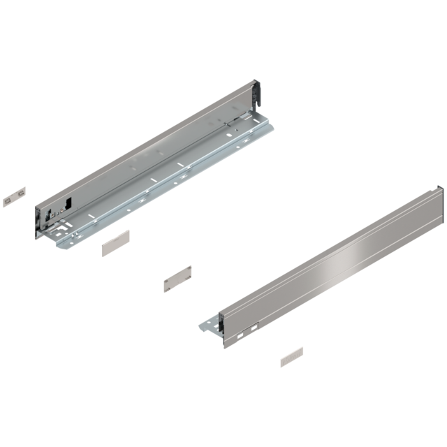 LEGRABOX pure drawer side set height N