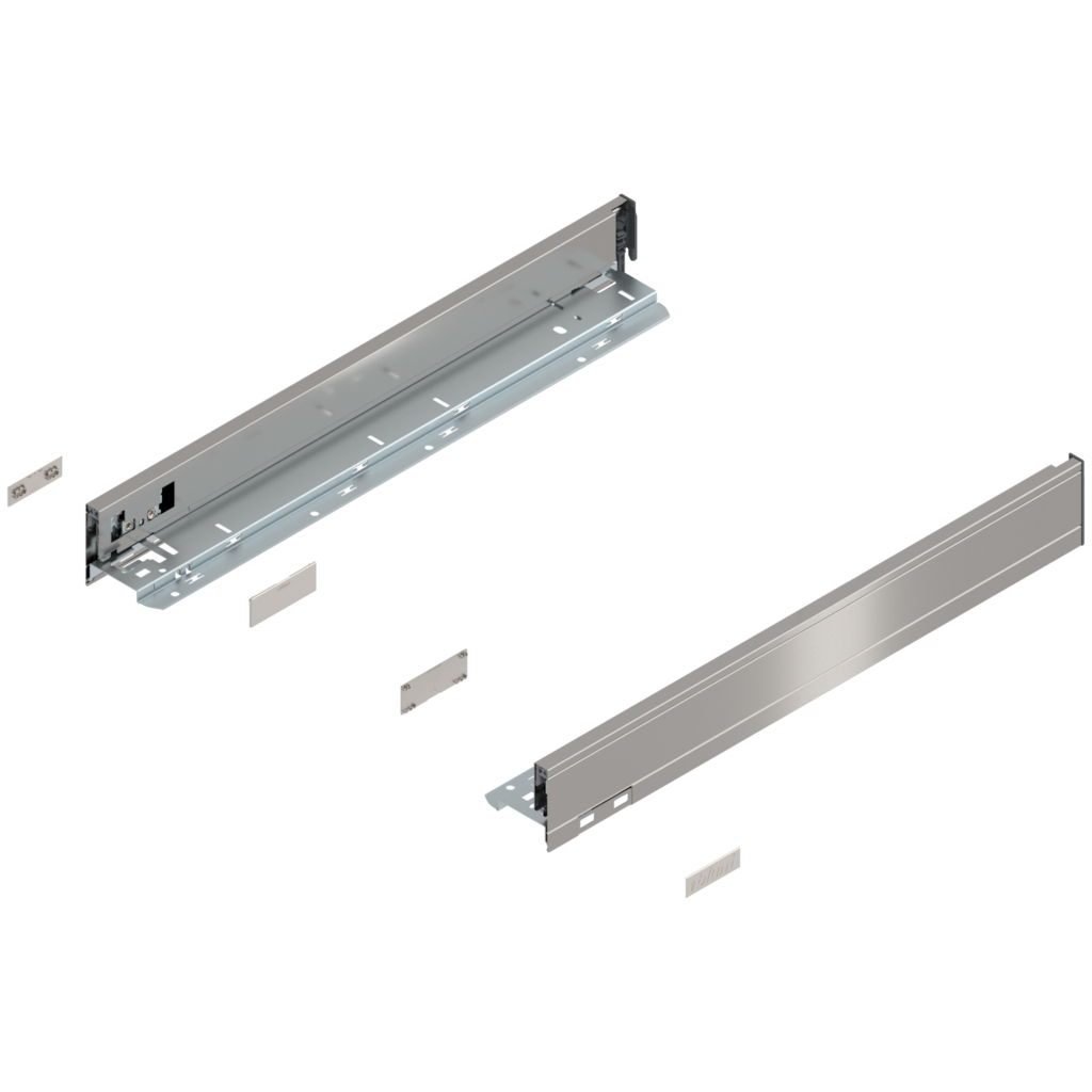 LEGRABOX pure drawer side set height N