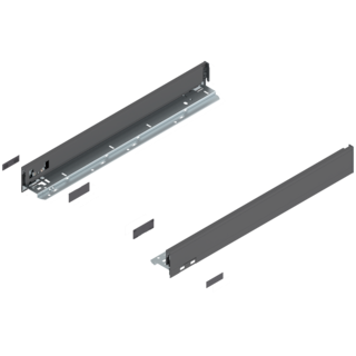 LEGRABOX pure drawer side set height N