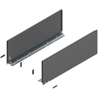 LEGRABOX pure drawer side set height F