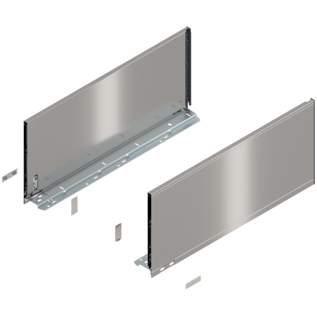 LEGRABOX pure drawer side set height F