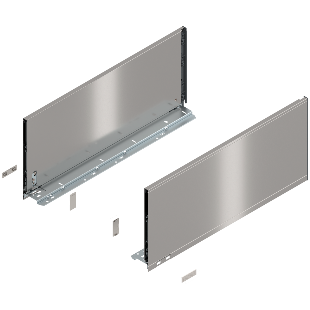 LEGRABOX pure drawer side set height F