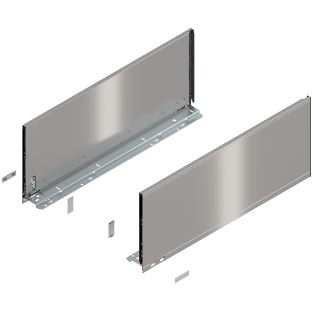 LEGRABOX pure drawer side set height F