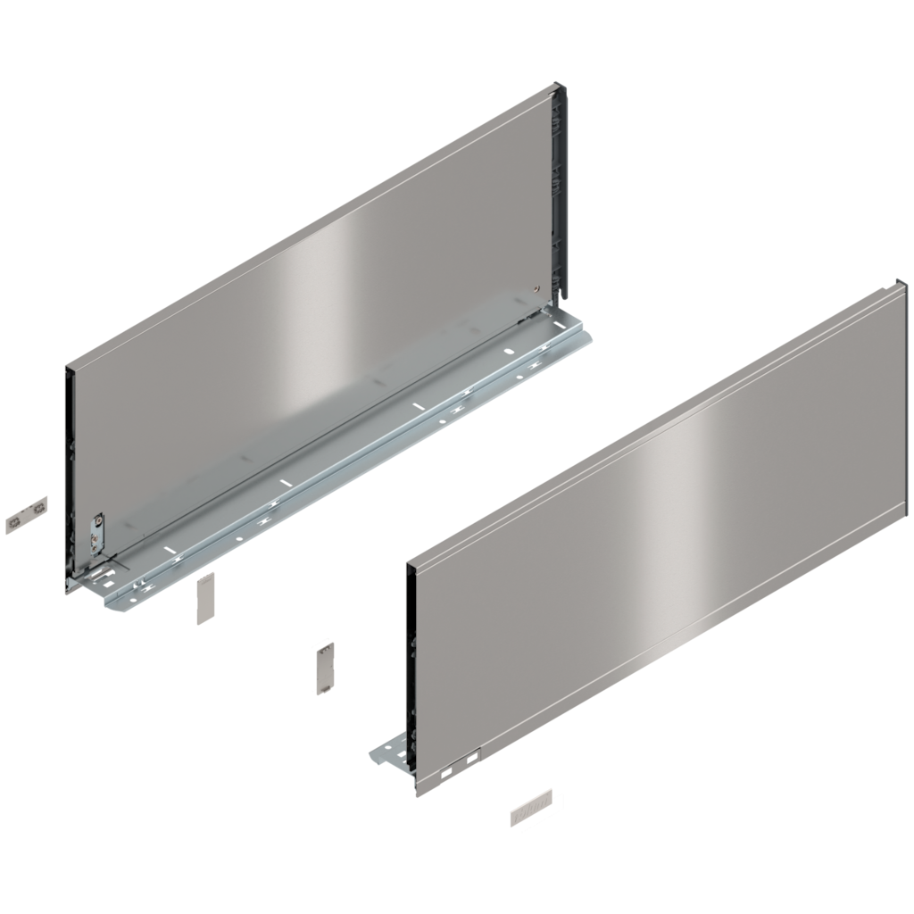LEGRABOX pure drawer side set height F