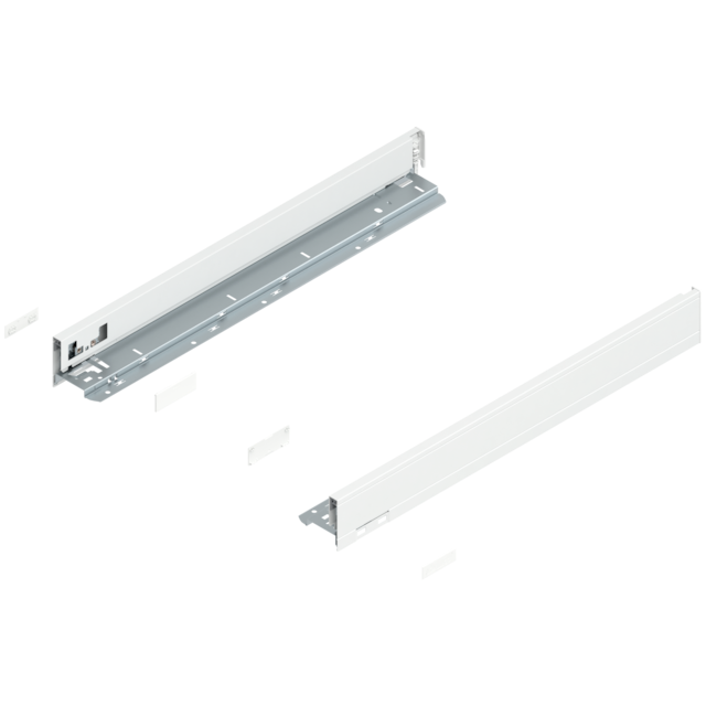 LEGRABOX pure drawer side set height N