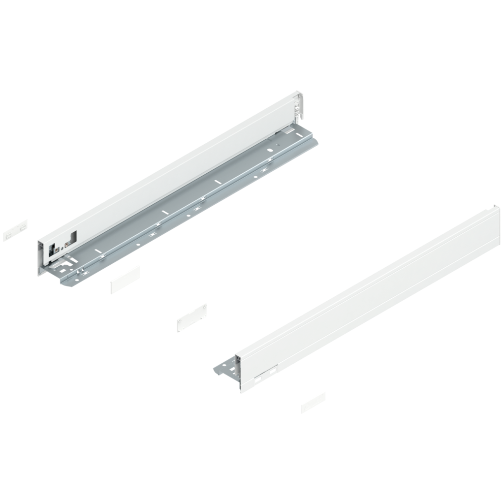 LEGRABOX pure drawer side set height N
