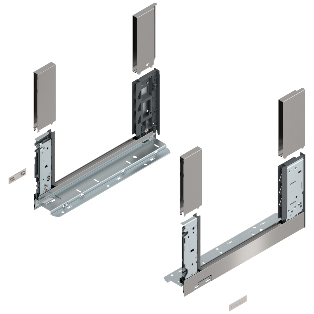 LEGRABOX free drawer side height C