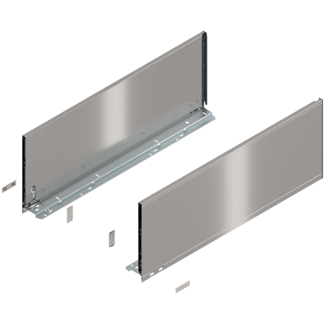 LEGRABOX pure drawer side set height F