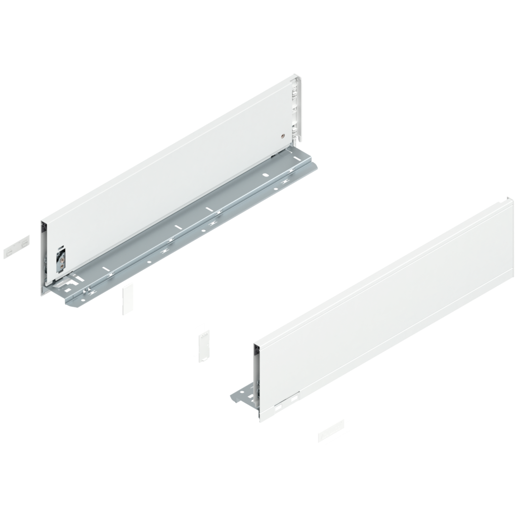 LEGRABOX pure drawer side set height K