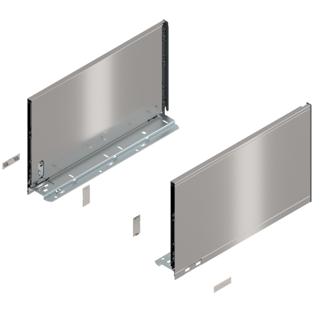 LEGRABOX pure drawer side set height F
